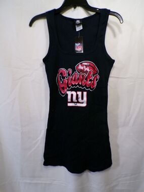 Team Apparel Women's Giants Scoop Neck Tank Top Large Blue